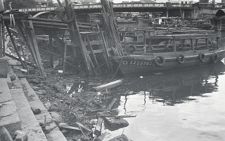singapore river 1970